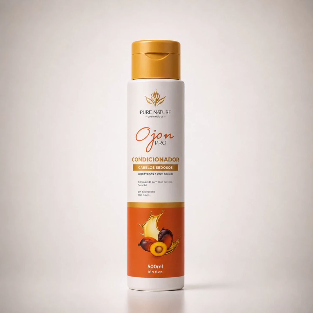 Condicionador Oleo Ojon Pro Vitamina B5 Brilho Maciez Cabelos Sedosos Pure Nature