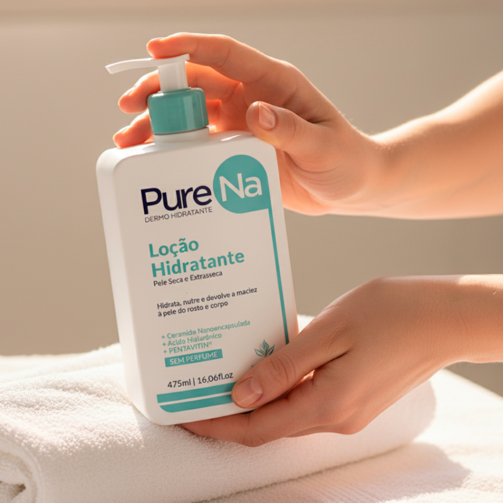 Loção Hidratante Corporal PureNa 475ml - Pure Nature