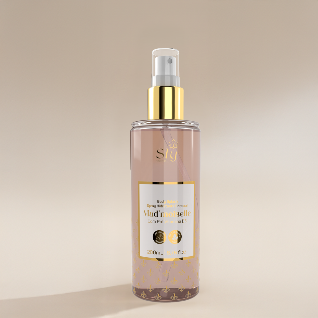 Body Splash Mad’Moiselle 200ml – Sly Cosméticos